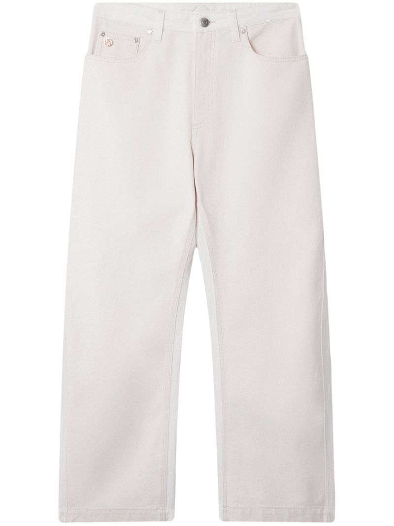 Neutral Cropped Jeans