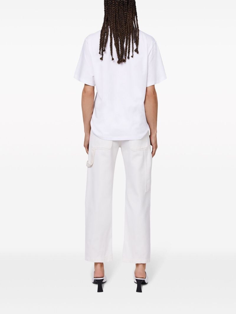 Neutral Cropped Jeans