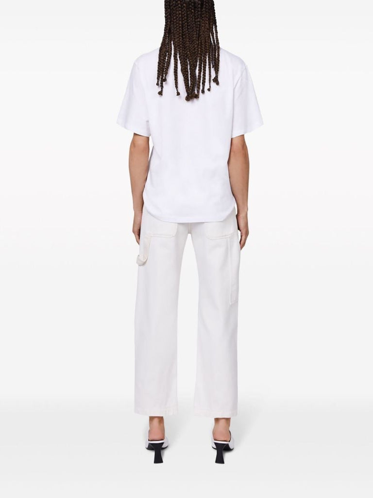 Neutral Cropped Jeans