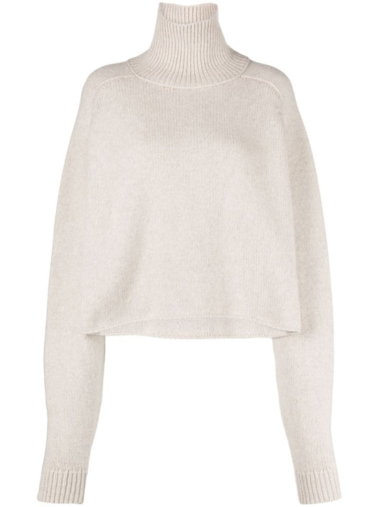 Neutral Ehud Cashmere Sweater