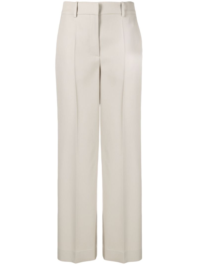 Neutral Bremy Wool Trousers