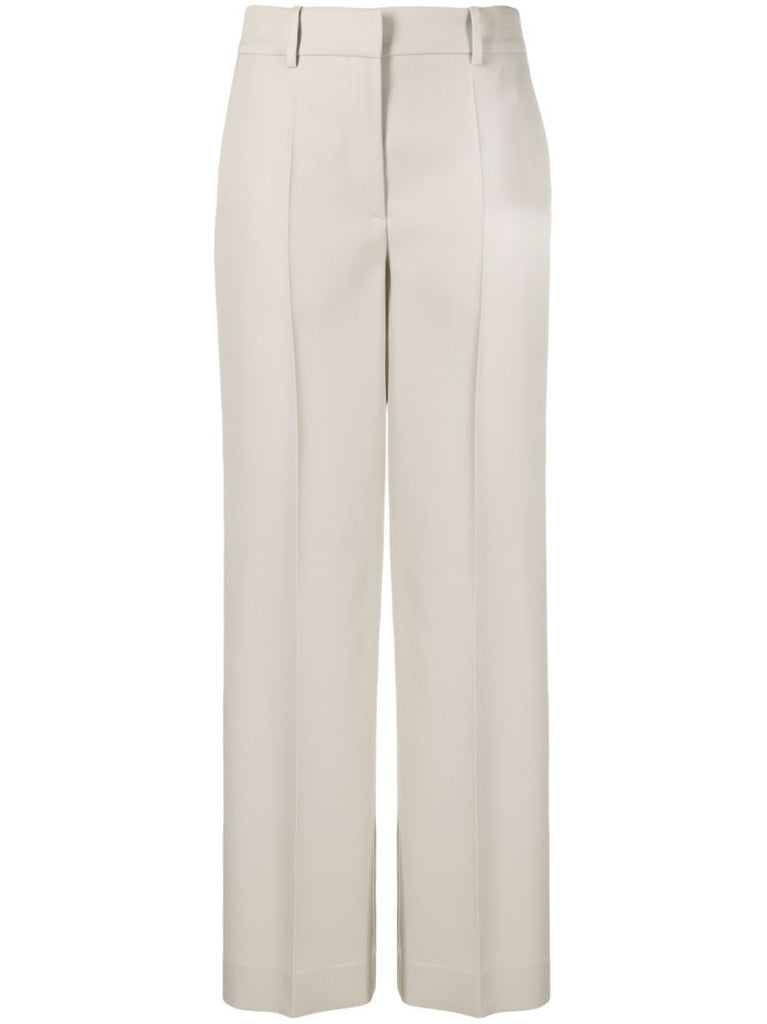 Neutral Bremy Wool Trousers