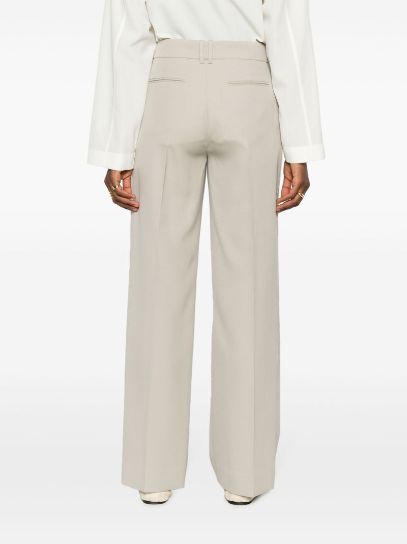 Neutral Bremy Wool Trousers