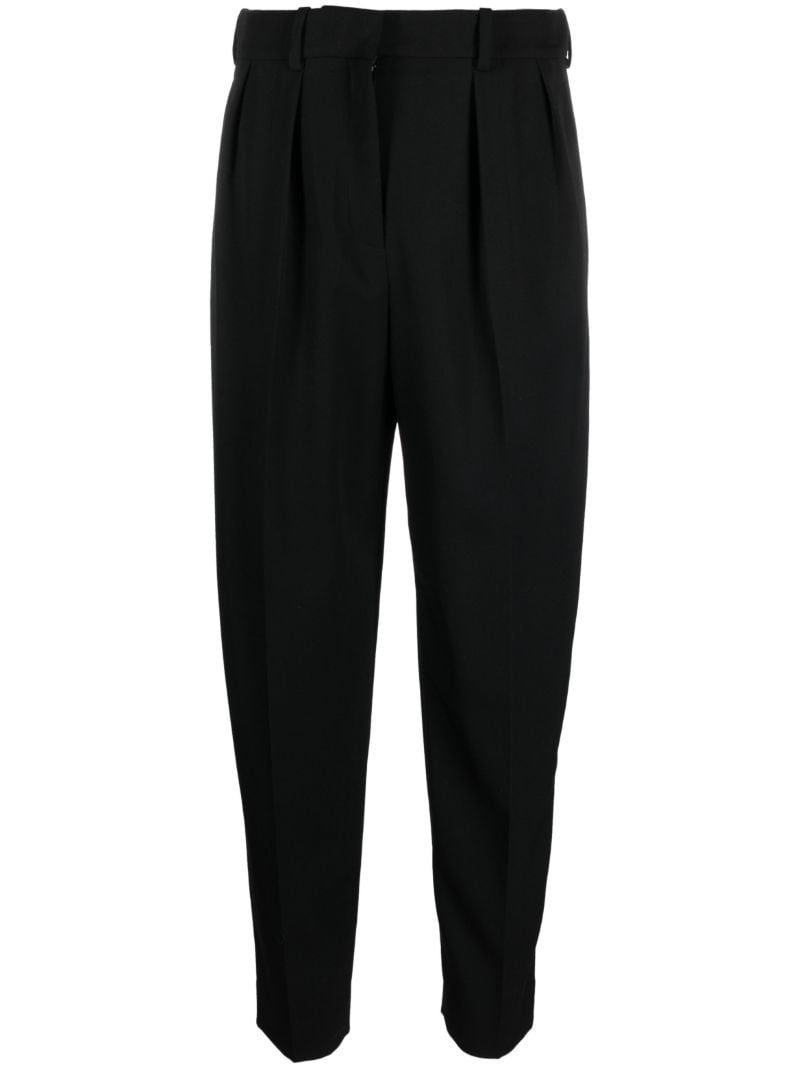 Black Corby Wool Trousers
