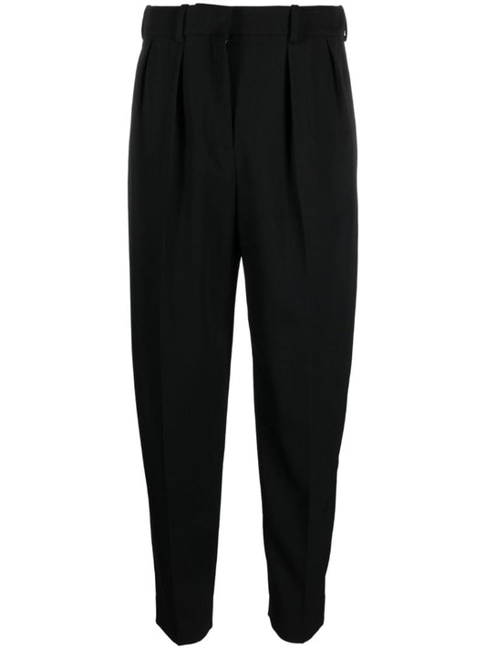 Black Corby Wool Trousers