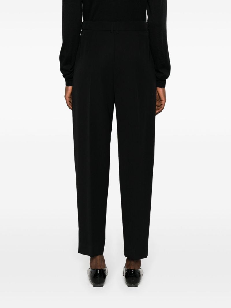 Black Corby Wool Trousers
