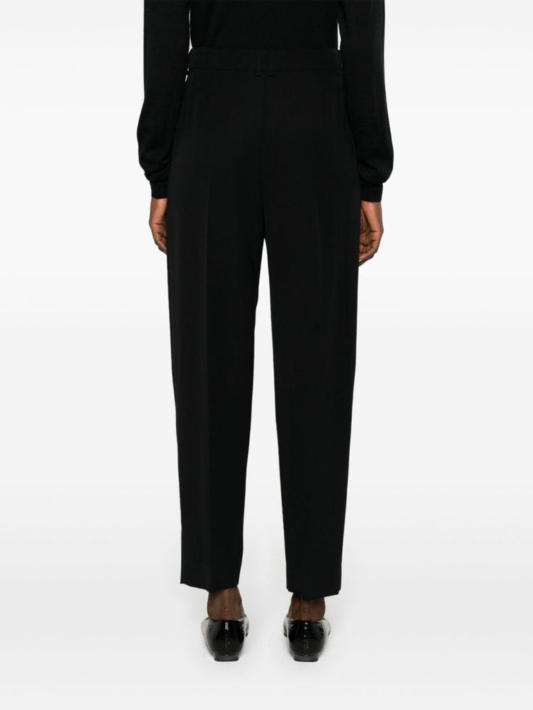 Black Corby Wool Trousers