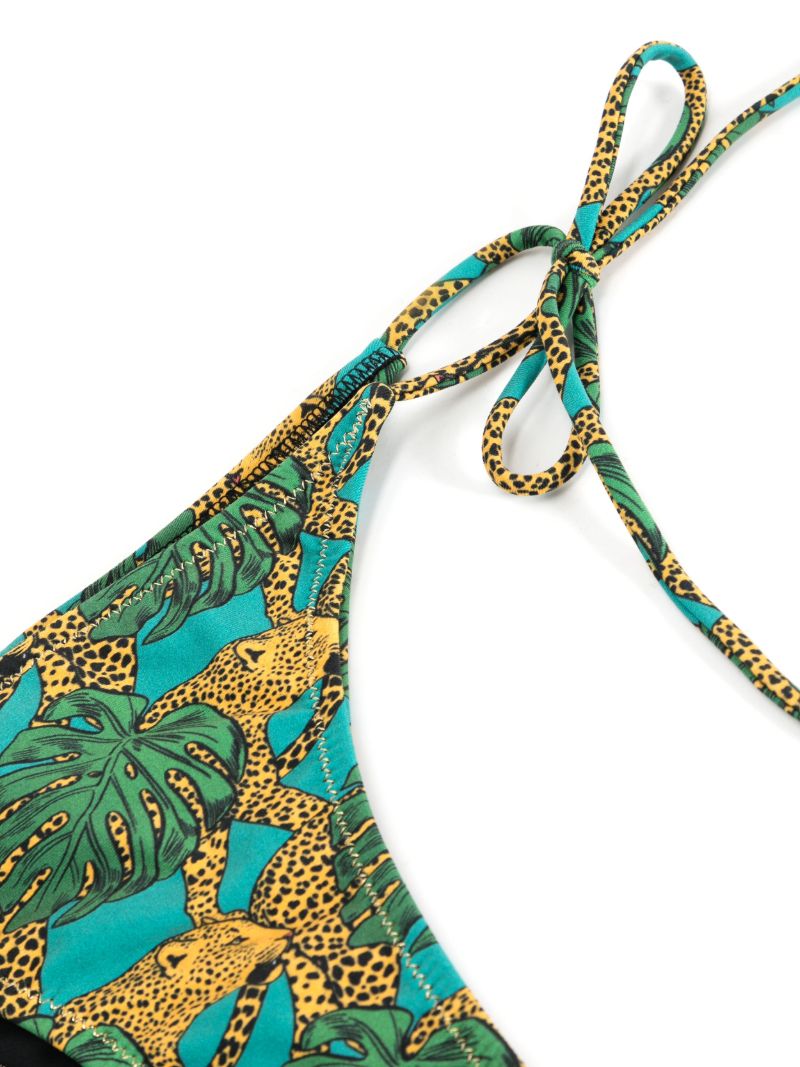 Green Miami Graphic-print Bikini