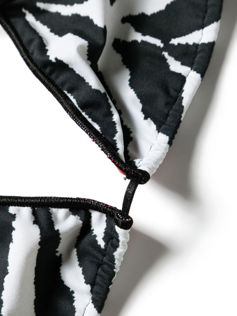 Pink Sam Animal-print Bikini