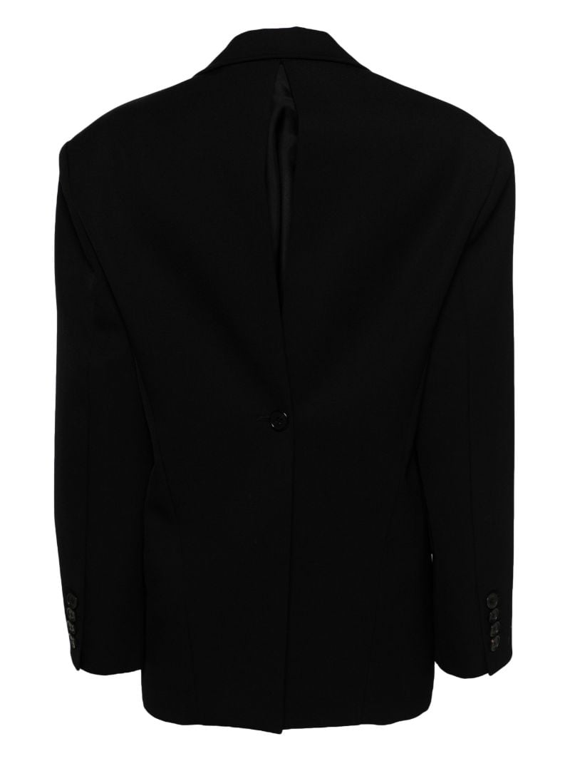 Black Viper Wool Blazer
