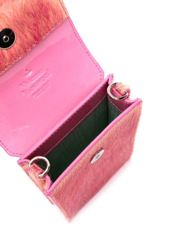 Pink Orb Hair Phone Bag