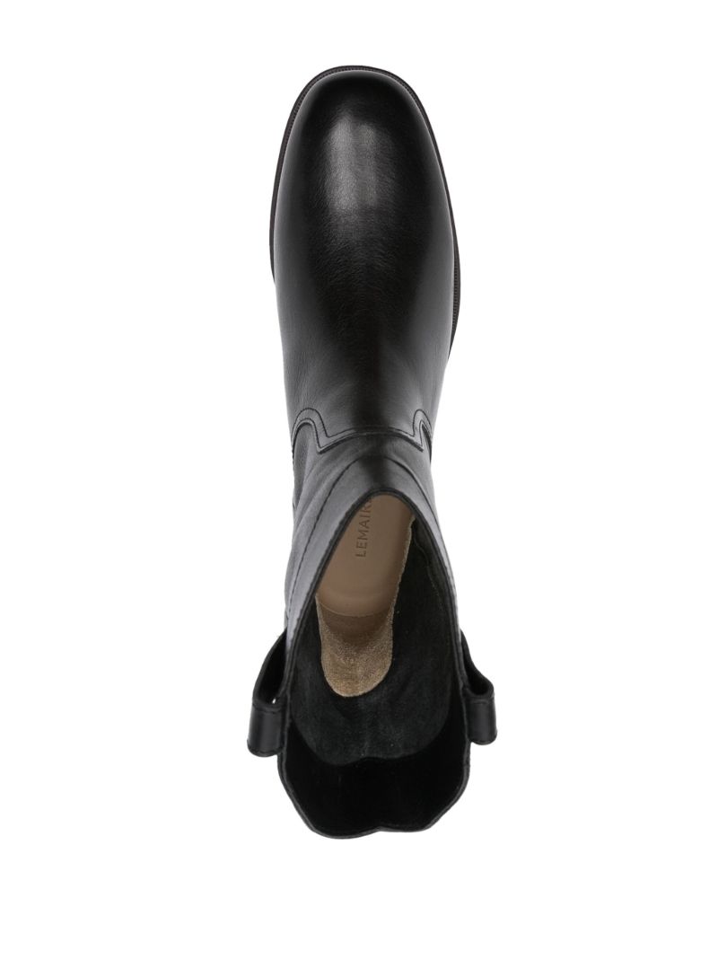 Black Western Leather Boots