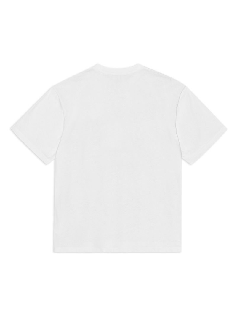 White Logo-print T-shirt