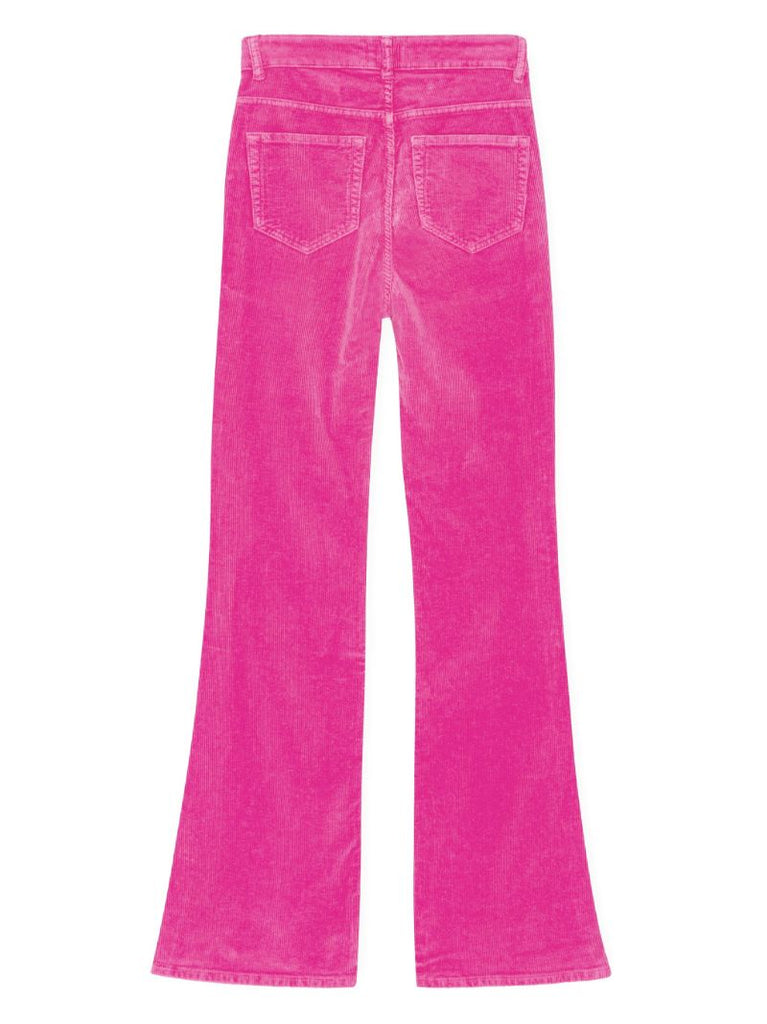 Pink Corduroy Bootcut Jeans