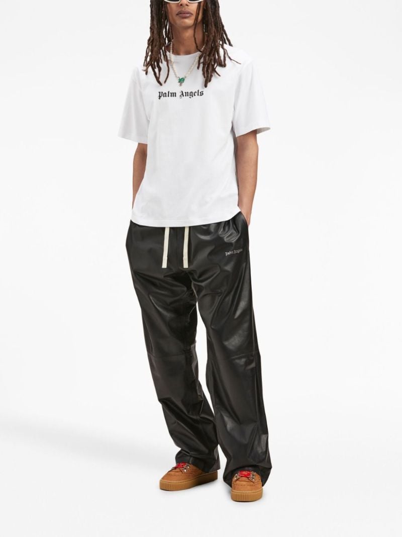 White Logo-print Cotton T-shirt