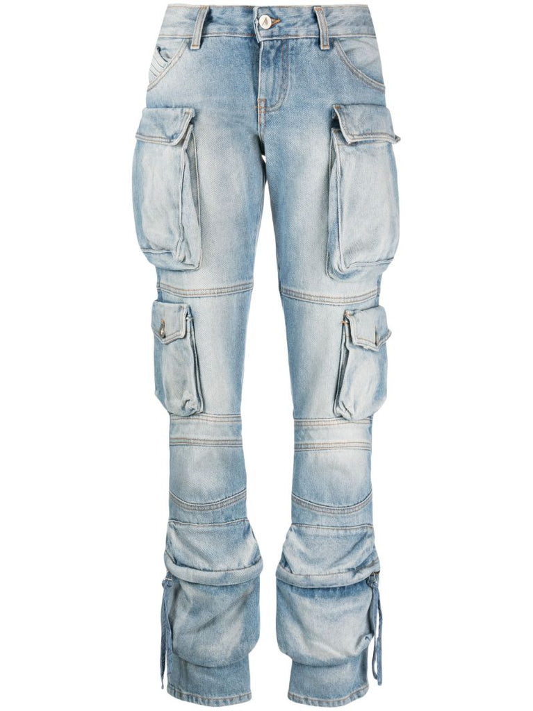 Blue Essie Cargo Jeans