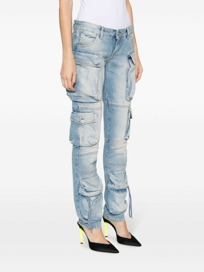 Blue Essie Cargo Jeans
