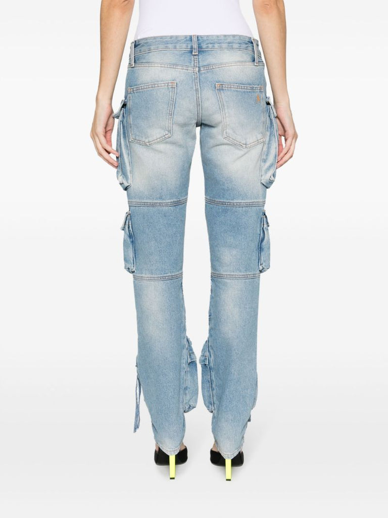 Blue Essie Cargo Jeans