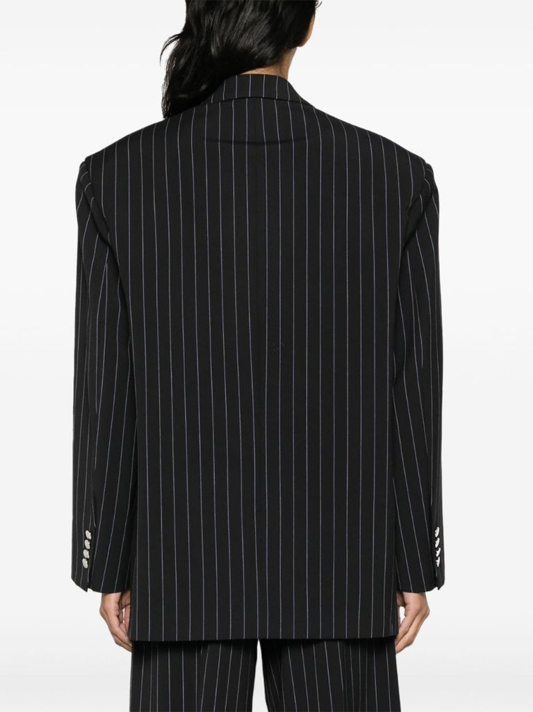 Navy Glen Pinstripe Blazer