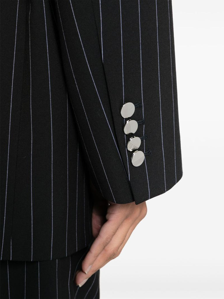Navy Glen Pinstripe Blazer