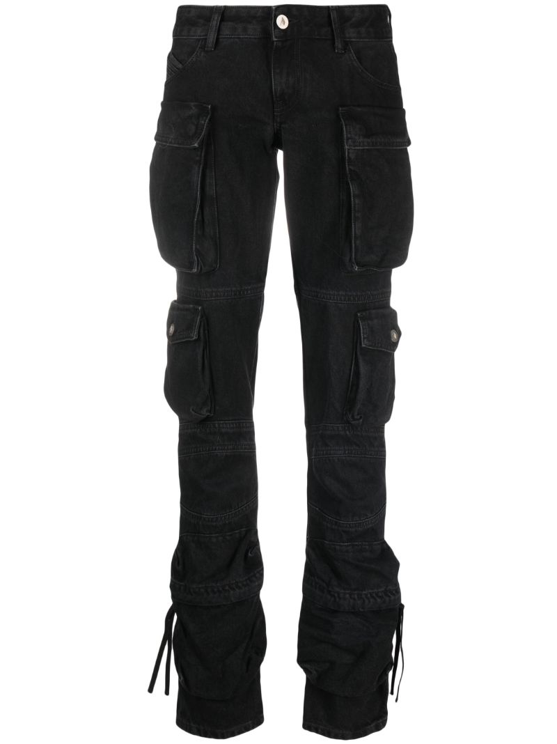 Black Essie Cargo Jeans