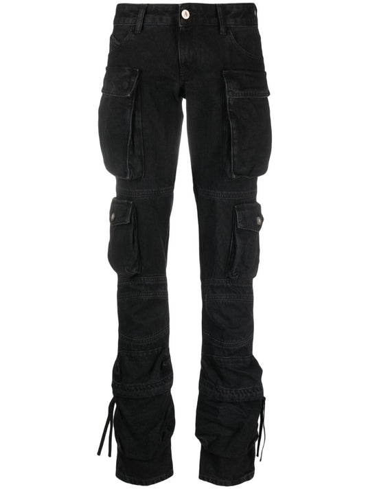 Black Essie Cargo Jeans