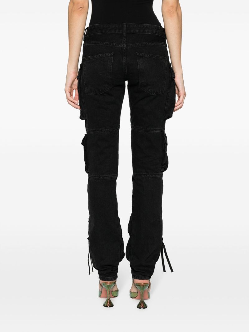 Black Essie Cargo Jeans