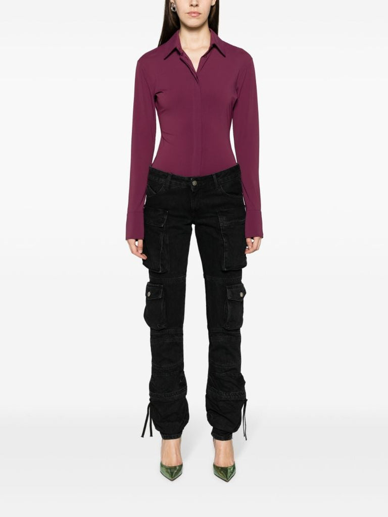 Black Essie Cargo Jeans