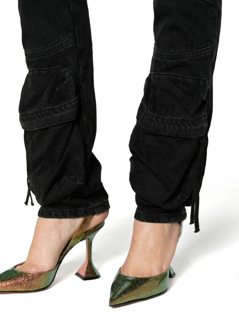 Black Essie Cargo Jeans