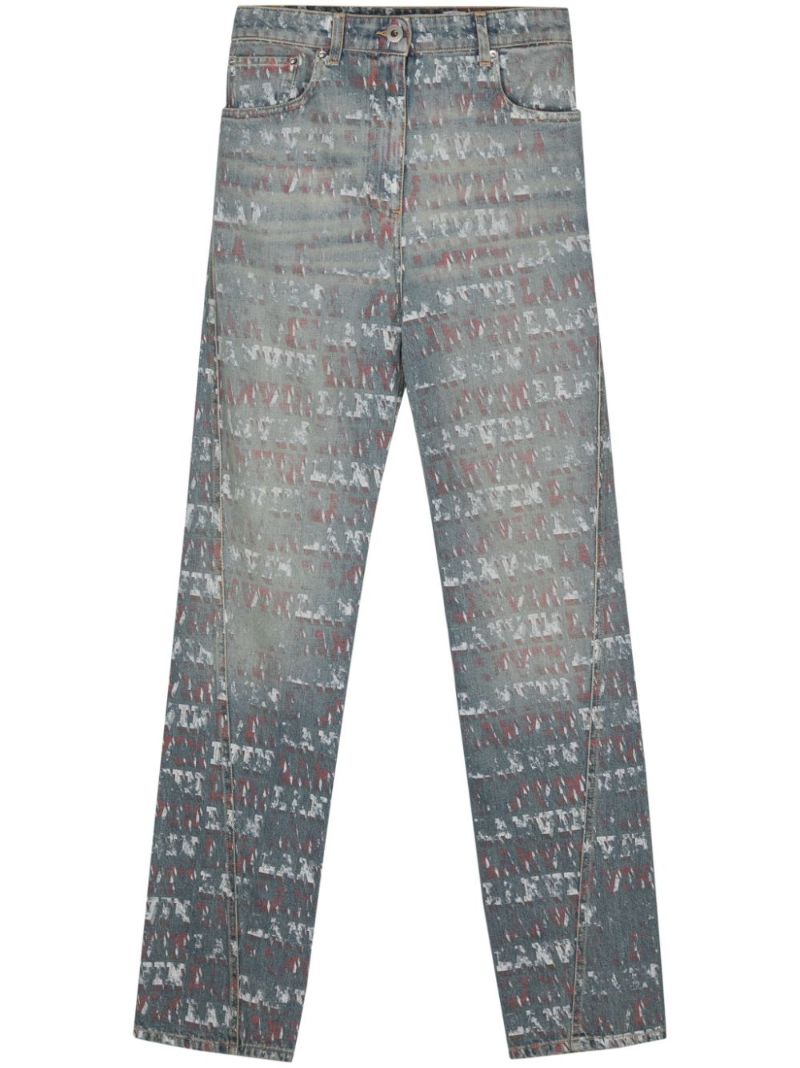 Blue X Future Straight-leg Jeans