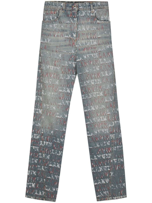 Blue X Future Straight-leg Jeans