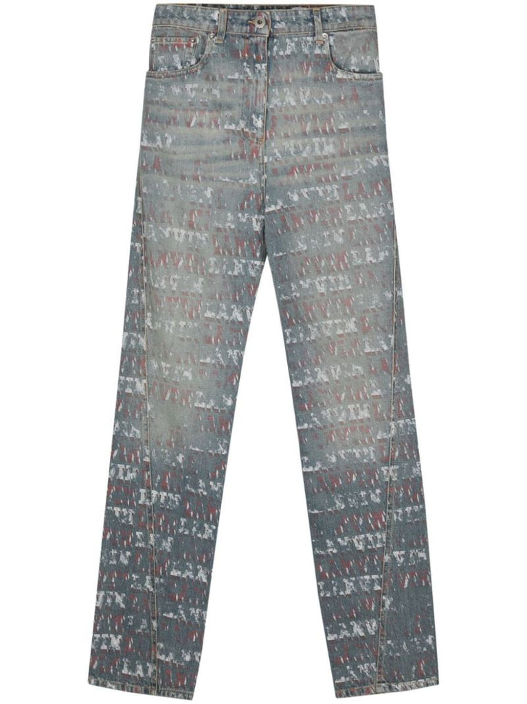 Blue X Future Straight-leg Jeans
