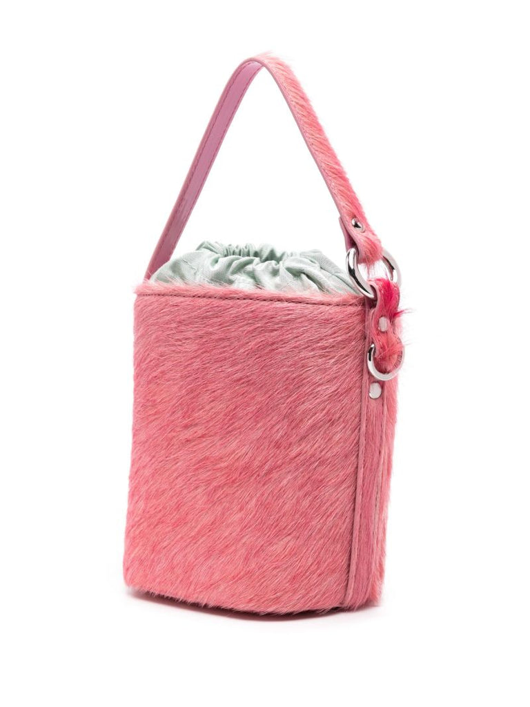 Pink Daisy Bucket Bag