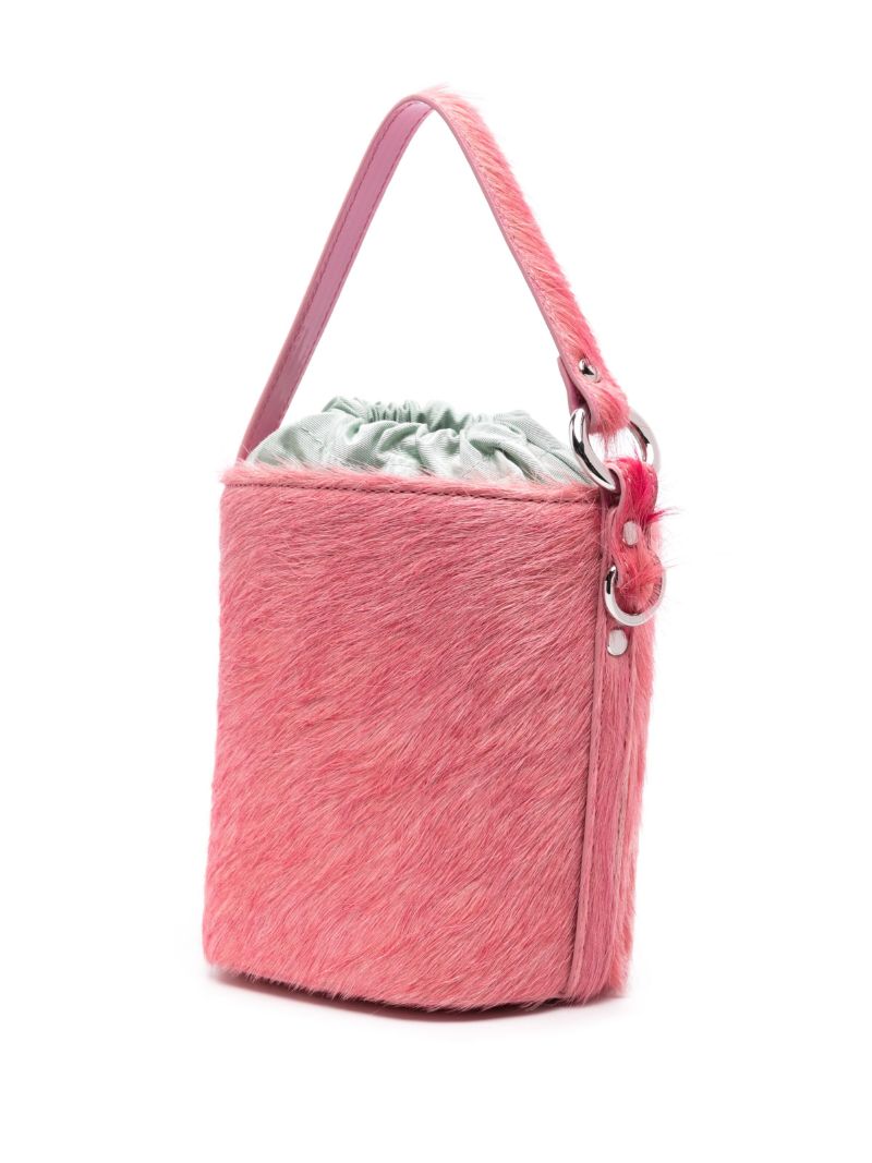 Pink Daisy Bucket Bag