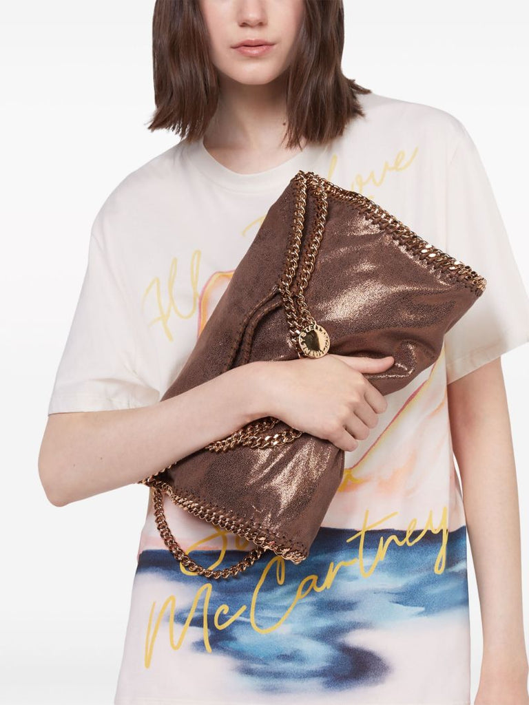 Brown Medium Falabella Tote Bag