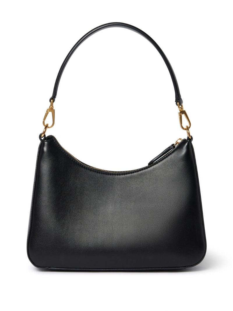 Black Small Logo Shoulder Bag
