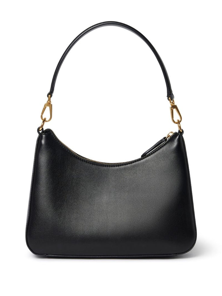 Black Small Logo Shoulder Bag