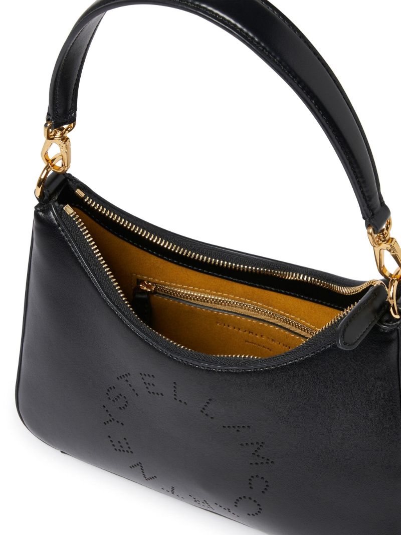 Black Small Logo Shoulder Bag
