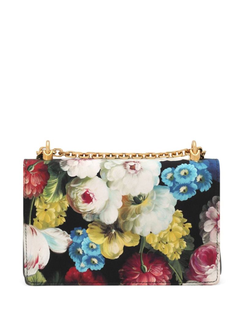 Black Dg Girls Medium Cross Body Bag