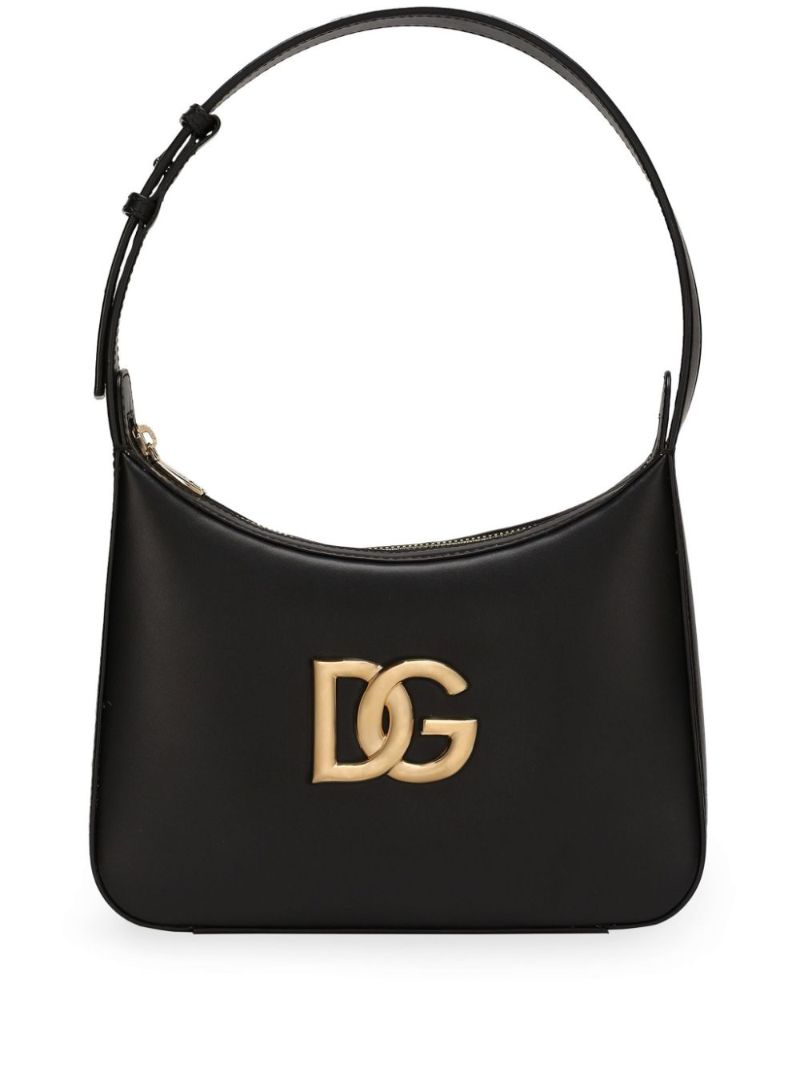 Black 3.5 Leather Shoulder Bag