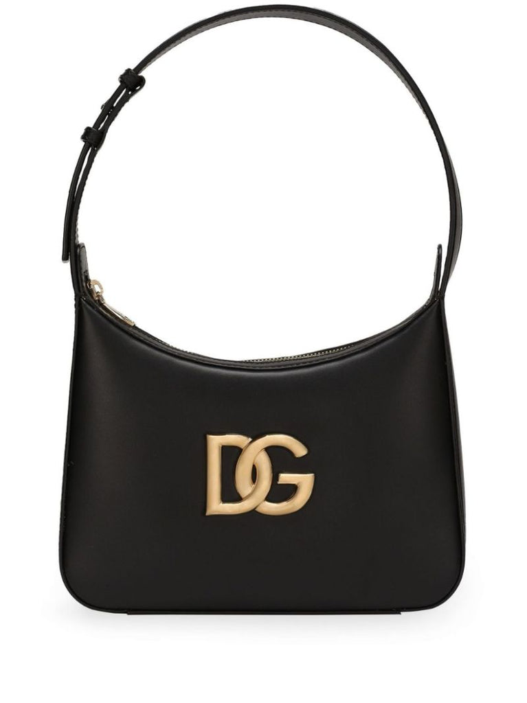Black 3.5 Leather Shoulder Bag