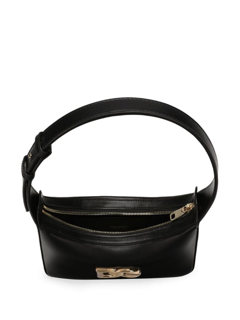 Black 3.5 Leather Shoulder Bag