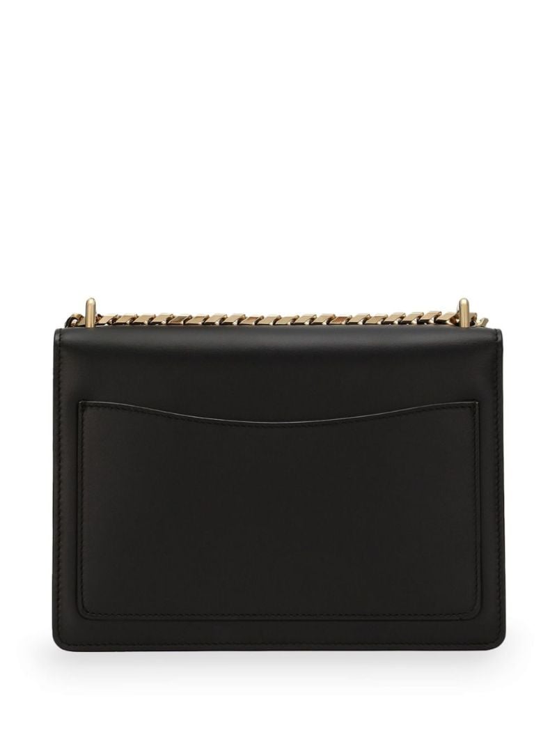 Black 3.5 Leather Cross Body Bag