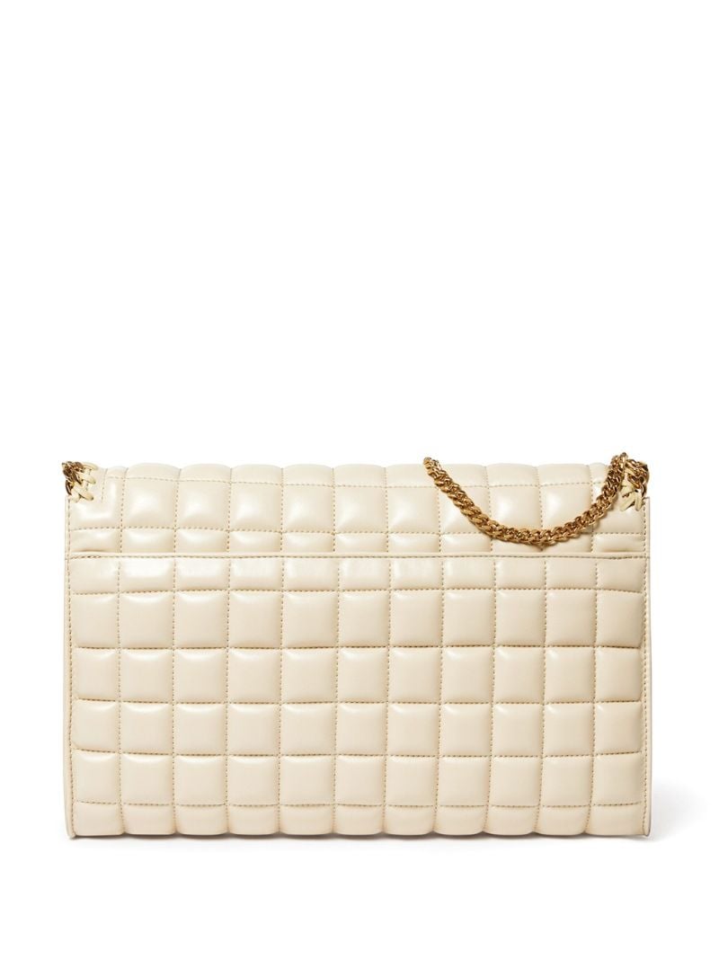 Neutral Falabella Quilted Shoulder Bag