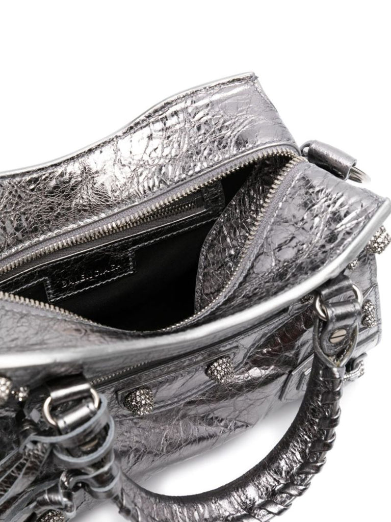 Silver Neo Cagole Xs Tote Bag