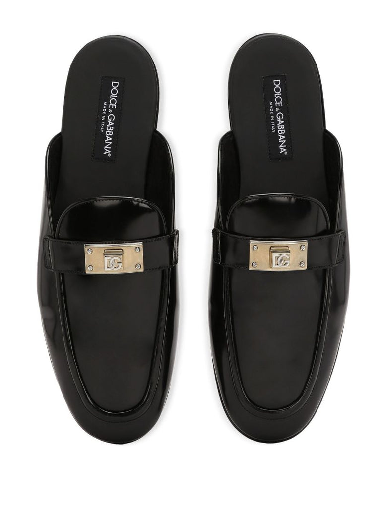 Black Logo-plaque Slides