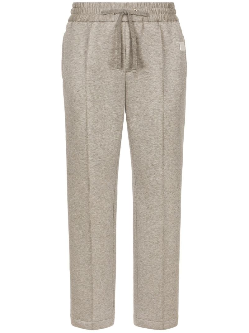Grey MÃ_x0083_Â©lange-effect Track Pants