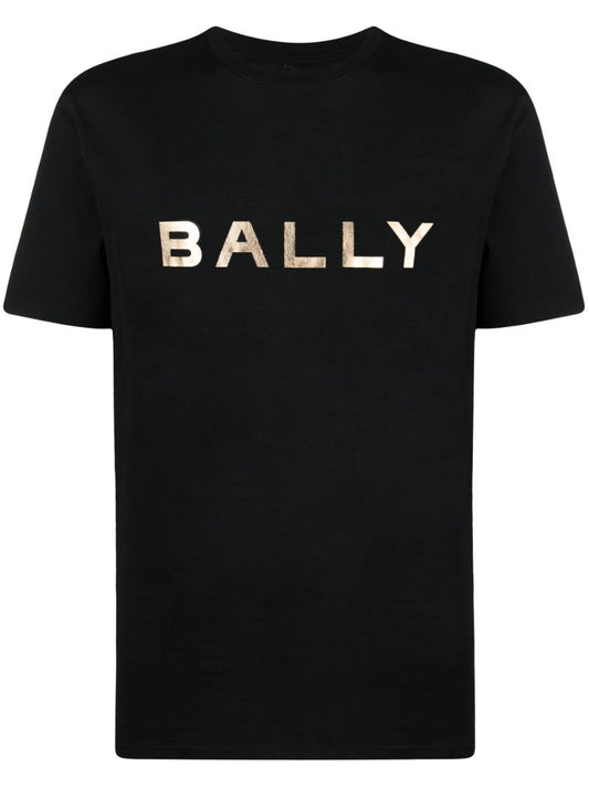 Black Logo-print Cotton T-shirt