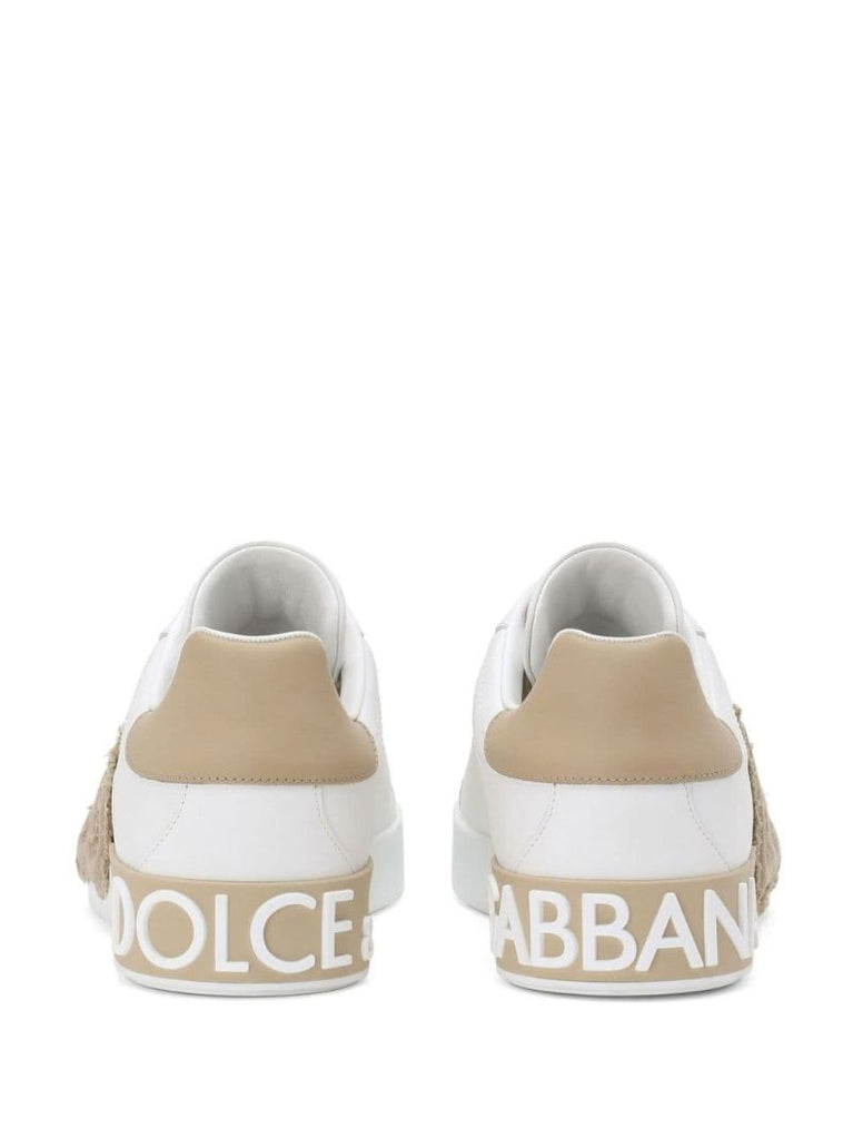 White Portofino Leather Sneakers