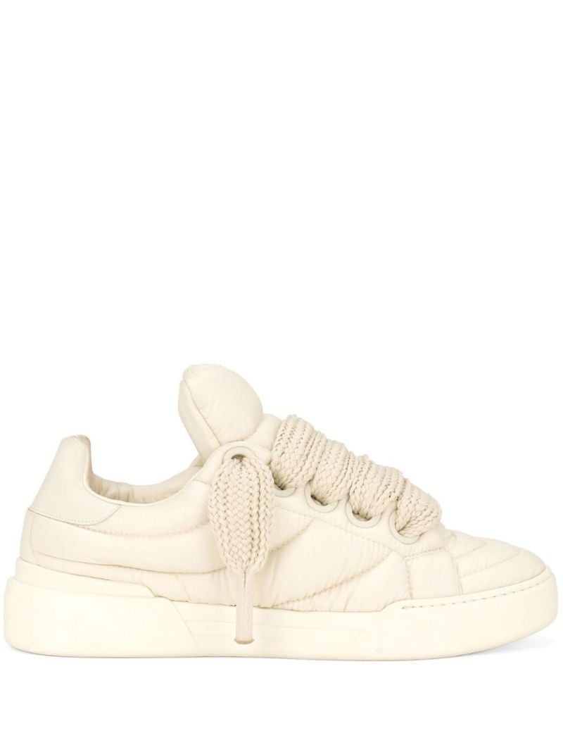 Neutral New Roma Padded Sneakers